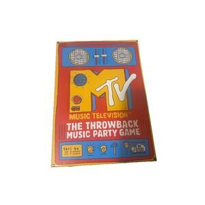MTV‎ Music Party Game -2020- Television The Throwback Music 4+ Players